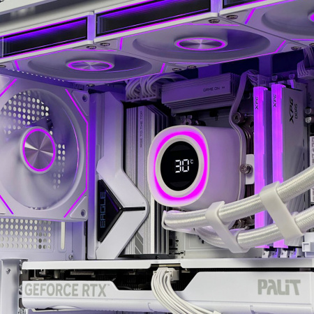 Игровой компьютер Ryzen 7 7700X / RTX5070 / DDR5 32GB / B850 / SSD M.2 1TB / 750W / Jonsbo D400
