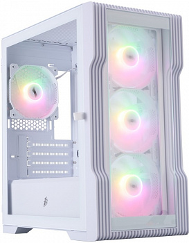 Корпус 1STPLAYER TRILOBITE T3-G ARGB White / T3-G-WH-4F7-W