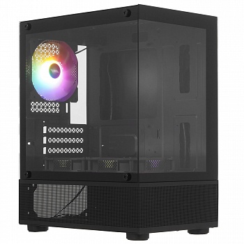 Корпус 1STPLAYER MIKU Mi2-A Black / Mi2-A-BK-2F1R-1F1