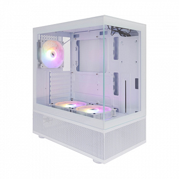 Корпус 1STPLAYER MIKU Mi7-A White / Mi7-A-WH-2F1R-W-1F1-W