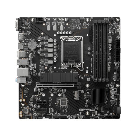 Материнская плата LGA1700 MSI PRO B760M-P DDR4