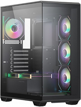 Корпус XASTRA Q600 6ARGB-C10 Black / Q600-6FM12A-C10