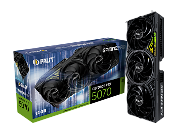 Видеокарта RTX5070 12Gb Palit GAMINGPRO NV NE75070019K9-GB2050A