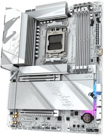 Материнская плата AM5 GIGABYTE X870 AORUS ELITE X ICE (AORUS ELITE X3D ICE)