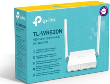 Роутер беспроводной TP-Link TL-WR820N V2