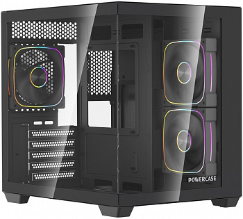 Корпус Powercase Vision Micro M5CB ARGB+PWM HUB / CVMM5CHB-A3