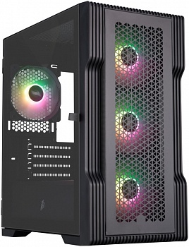 Корпус 1STPLAYER TRILOBITE T3 ARGB Black / T3-BK-4F7