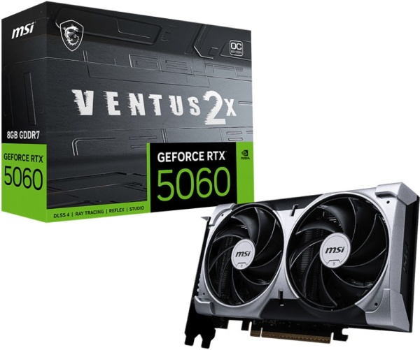 RTX5060 8Gb MSI VENTUS 2X OC