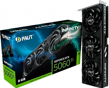 Видеокарта RTX5060Ti 8Gb Palit INFINITY 3 NE7506T019P1-GB2062S