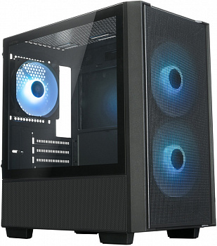 Корпус XASTRA A400M 3ARGB-C6 Black / A400M-2FC14A-1FC12A-C6 +argb HUB