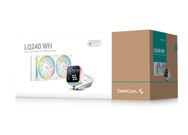 DEEPCOOL LQ240 WH 3