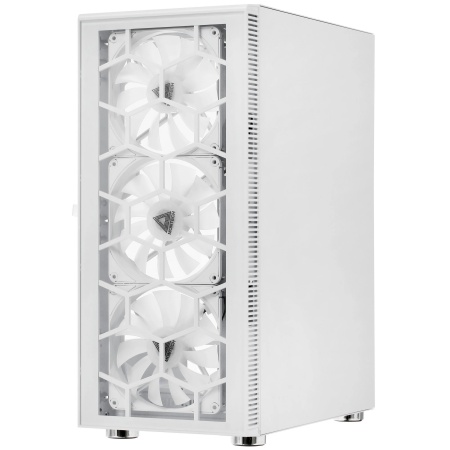 Корпус Montech X3 GLASS FRGB X3GW White