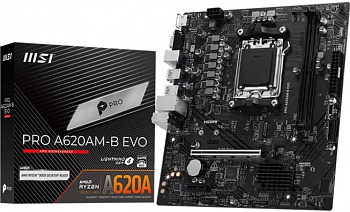 Материнская плата AM5 MSI PRO A620AM-B EVO