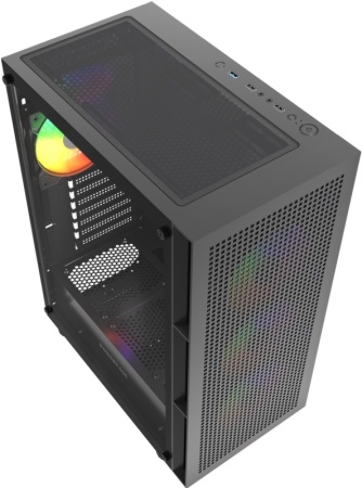 Корпус Powercase Mistral EA17 черный (CMAEA17-A4)