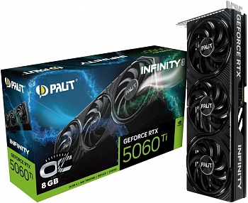 Видеокарта RTX5060Ti 8Gb Palit INFINITY3 OC NE7506TS19P1-GB2062S