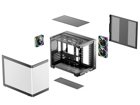 Корпус Deepcool CG330U 3F ARGB Black