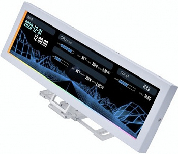 Универсальный дисплей Lian Li / 8.8” IPS LCD / 1920x480 / White / G89.SM088W.R0 BS