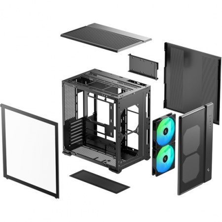 Корпус ATX Deepcool CG590 MESH 2F Black