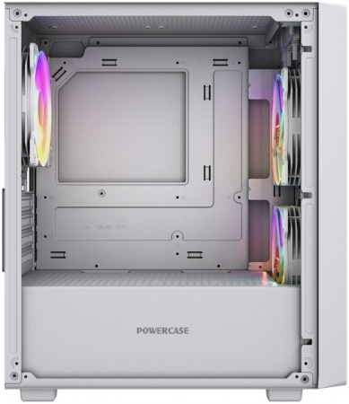 Корпус Powercase Mistral SM04 ARGB WH / CMMSM04W-A3
