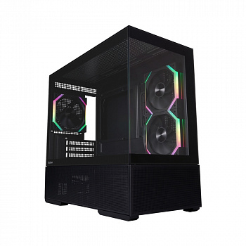 Корпус 1STPLAYER CV6 ARGB Black / CV6-BK-2FAR-2FH7R-1FH7