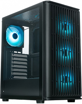 Корпус XASTRA A409 4ARGB-UC Black / A409-4FС12A-UC