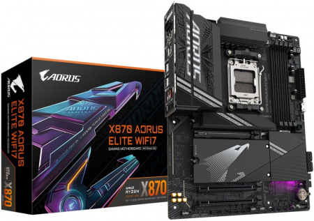 Материнская плата AM5 GIGABYTE X870 AORUS ELITE WIFI7