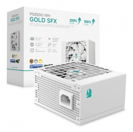 Блок питания 850W Deepcool PS850G WH 80+ Platinum SFX