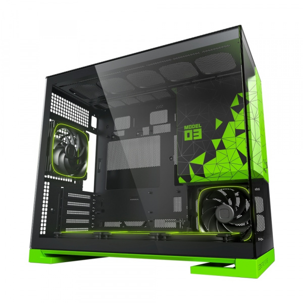 Geometric Future Model 3 Green-1