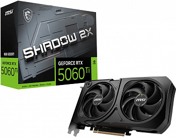 Видеокарта RTX5060Ti 8Gb MSI SHADOW 2X PLUS