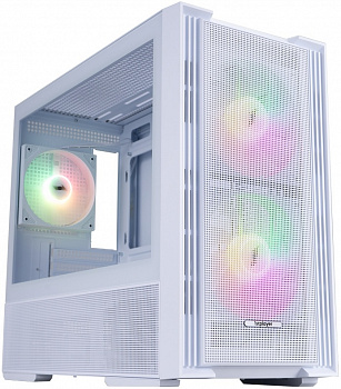 Корпус 1STPLAYER AU6 ARGB White AU6-WH-2FA7-14-W-2FA7R-W-1FA7-W