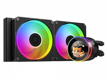 Водяное охлаждение ID-COOLING SL240 V2 Black ARGB LCD