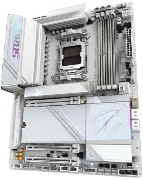 Материнская плата AM5 GIGABYTE X870E AORUS PRO ICE 1