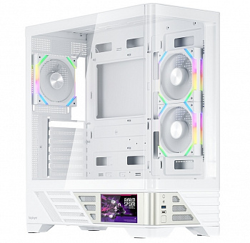 Корпус 1STPLAYER MC8 ARGB MC8-WH-2FH7R-W-1FH7-W-HUB3 White