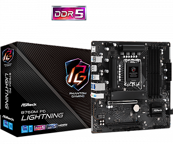 Материнская плата LGA1700 ASRock B760M PG LIGHTNING