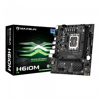 Материнская плата LGA1700 Maxsun MS-Challenger H610M-D