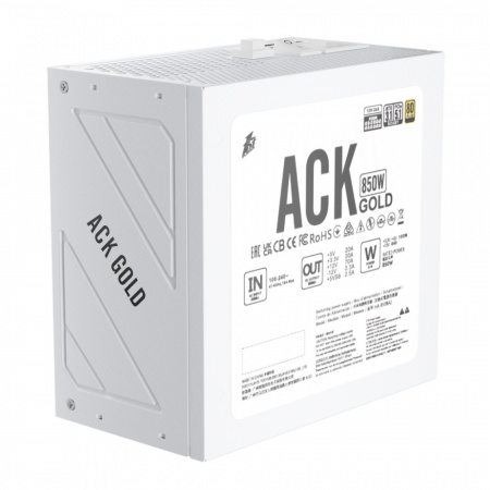 Блок питания 850W 1STPLAYER ACK GOLD HA-850BA2-WH