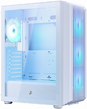 Корпус 1STPLAYER BULLET HUNTER H6 ARGB White / H6-WH-4F7-W