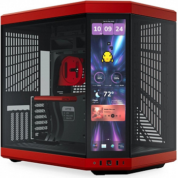 Корпус HYTE Y70 Touch Infinite LCD Black Red (CS-HYTE-Y70TTI-RB)