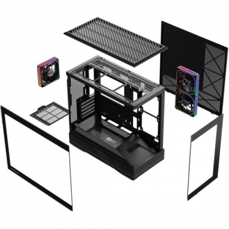 Корпус Powercase GT3 ARGB V2 Black / CMGT3BV2-A3