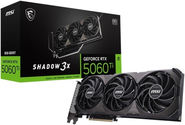 5060Ti 8Gb MSI SHADOW 3X OC CLASSIC