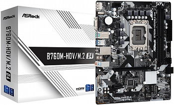 Материнская плата LGA1700 ASRock B760M-HDV/M.2 D4