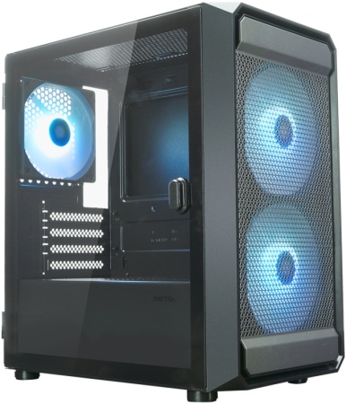 Корпус XASTRA A303M 3ARGB Black
