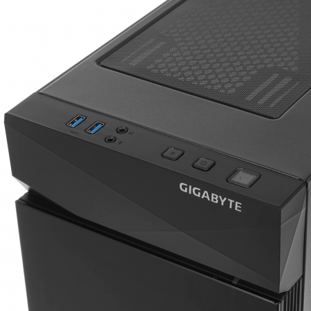 Корпус GIGABYTE C200 GLASS черный GB-C200G