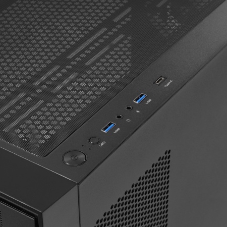 Корпус CHIEFTEC HUNTER 3 [GS-03B-OP] черный