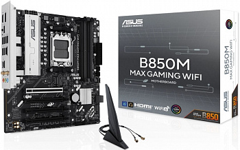 Материнская плата AM5 ASUS B850M MAX GAMING WIFI