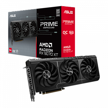 Видеокарта RX9070 16Gb Asus PRIME-RX9070-O16G BS