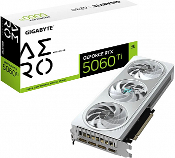 Видеокарта RTX5060Ti 8Gb Gigabyte GV-N506TAERO OC-8GD