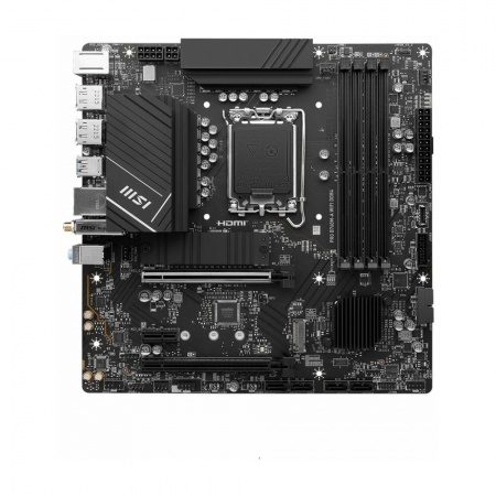 Материнская плата LGA1700 MSI PRO B760M-A WIFI DDR4