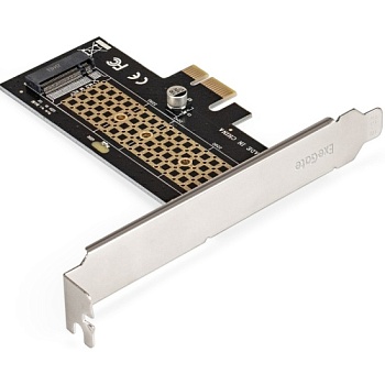 Переходник ExeGate EXE-597 (M.2 M key -> PCI-E x1 v2.0, для установки SSD M.2 M key в слот PCI-E)