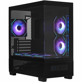 Корпус XASTRA Q500M 6ARGB-C10-UC Black / Q500M-6FM12A-C10-UC